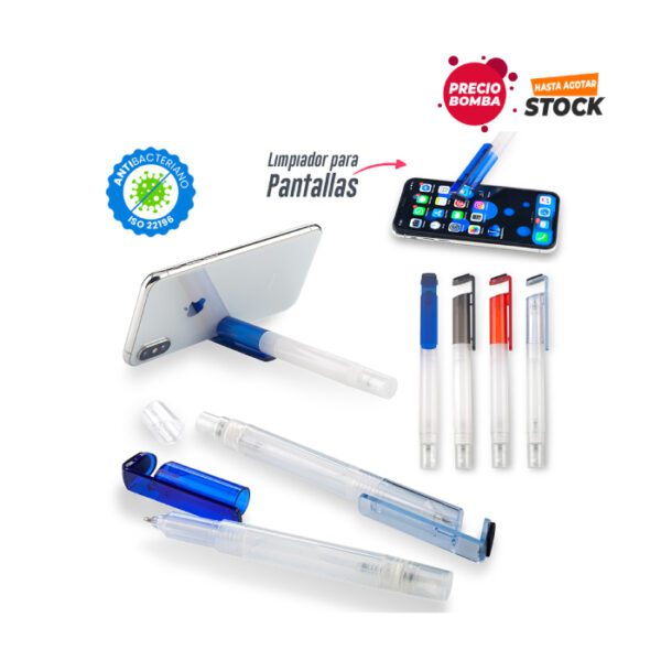 Boligrafo Flom 4-1 Antibacteriano FLOM4-1