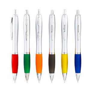 Bolígrafo Ventura Barril Plata