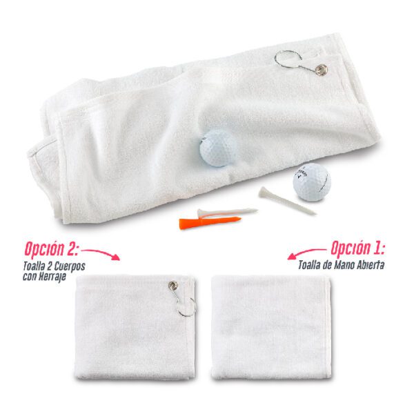 CP-168 Toalla Golf /Toalla de mano Tundida (acabado fino)