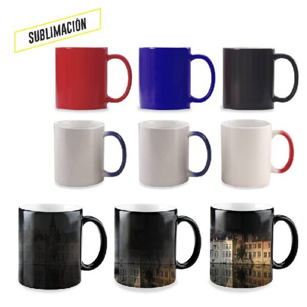 MU-05 MU-05 Mug Cerámica Sublimación Magic Color 11oz