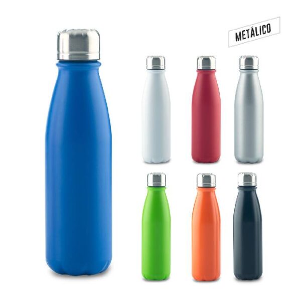 MU-256 Botilito Metalico Hans 600ml MU-256 Botilito Metalico Hans 600ml