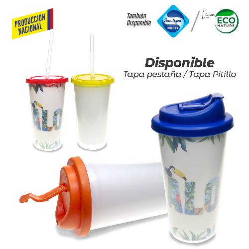 MU-257 Vaso Doble Pared de Seguridad 450ml -Prod Nacional MU-257 Vaso Doble Pared de Seguridad 450ml -Prod Nacional