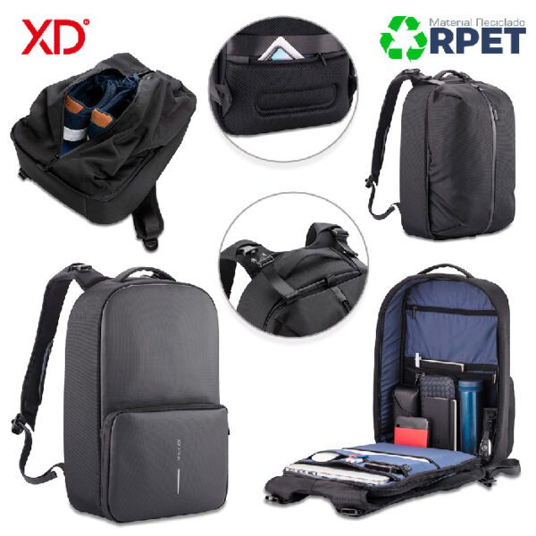 VA-997 Morral Backpack Asher RPET VA-997 Morral Backpack Asher RPET