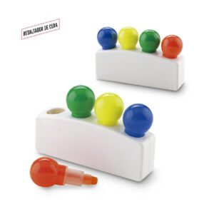 OF-467 Set De Resaltadores en Cera Quattro OF-467 Set De Resaltadores en Cera Quattro