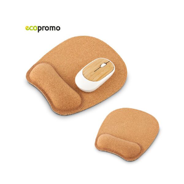 VA-1044 Mouse Pad Cork con Apoya Muñecas