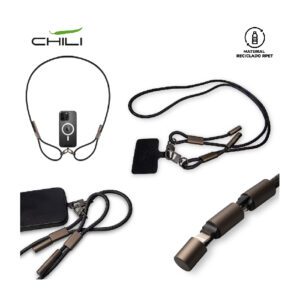TE-624 Cordón Portacelular con Cables Chili