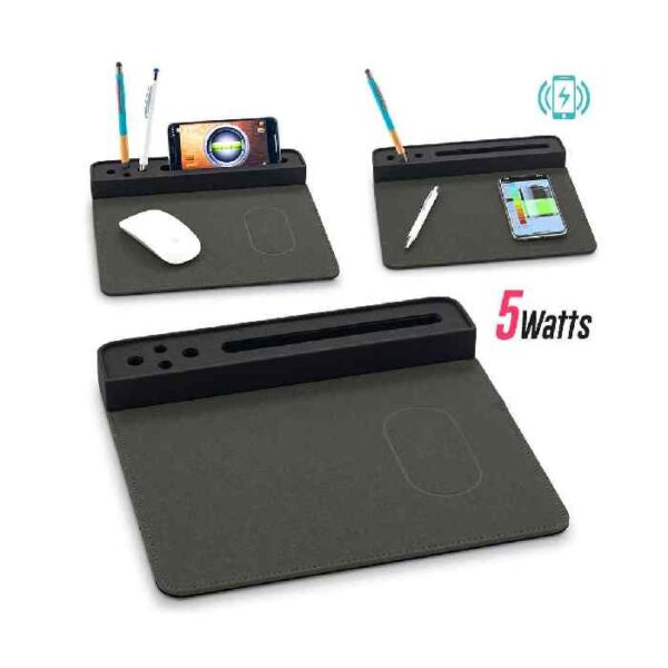 Mouse Pad con Cargador Inalámbrico Mylo TE-432 Mouse Pad con Cargador Inalámbrico Mylo TE-432