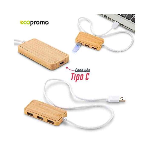 Puerto USB Bamboo Spirit TE-516